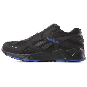 Reebok Aztrek Turnschuhe Damen - Schwarz/Weiß/Blau - DE 348-CPF